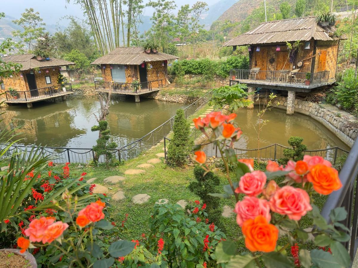 Gasthaus Sapa Bamboo Eco Exterior foto