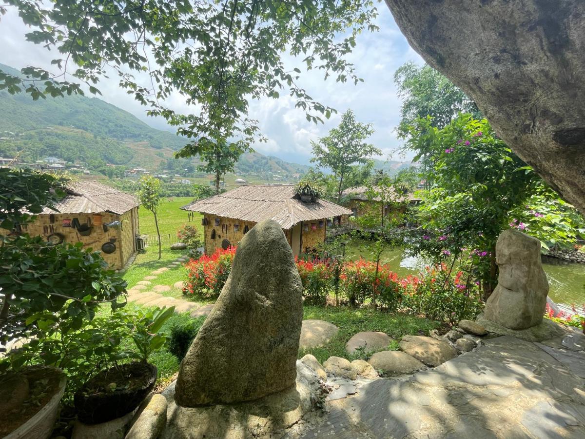 Gasthaus Sapa Bamboo Eco Exterior foto