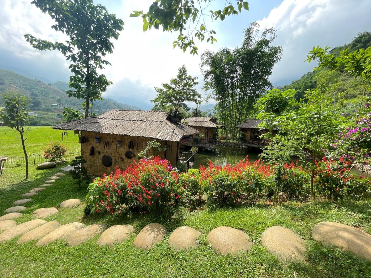 Gasthaus Sapa Bamboo Eco Exterior foto