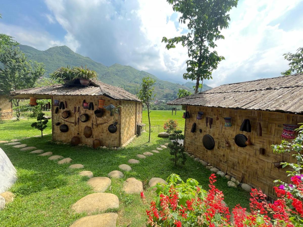 Gasthaus Sapa Bamboo Eco Exterior foto