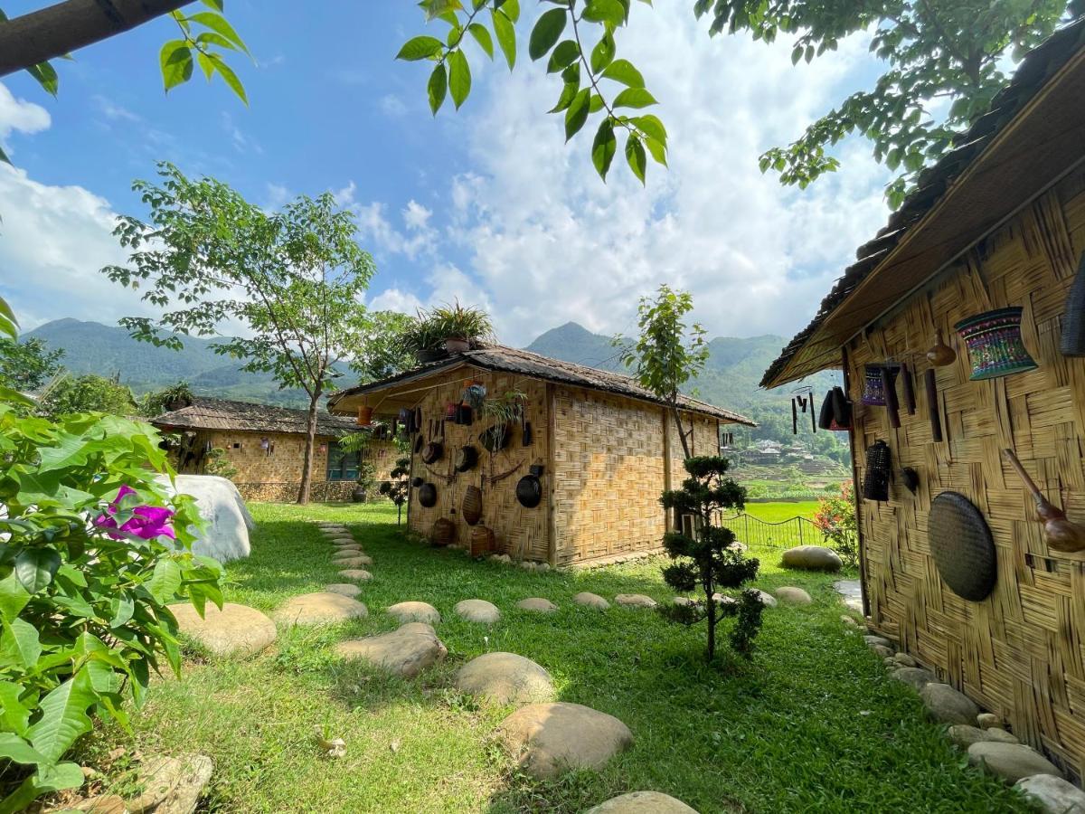 Gasthaus Sapa Bamboo Eco Exterior foto