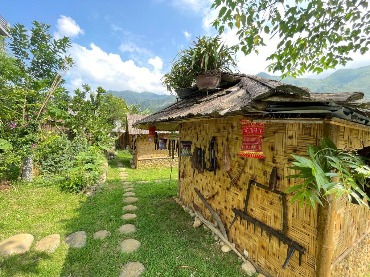Gasthaus Sapa Bamboo Eco Exterior foto