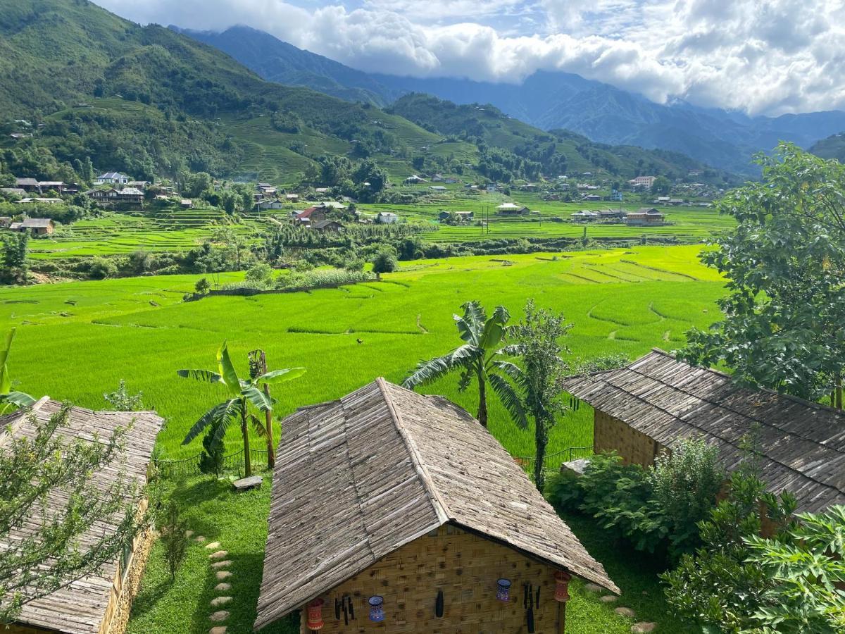 Gasthaus Sapa Bamboo Eco Exterior foto