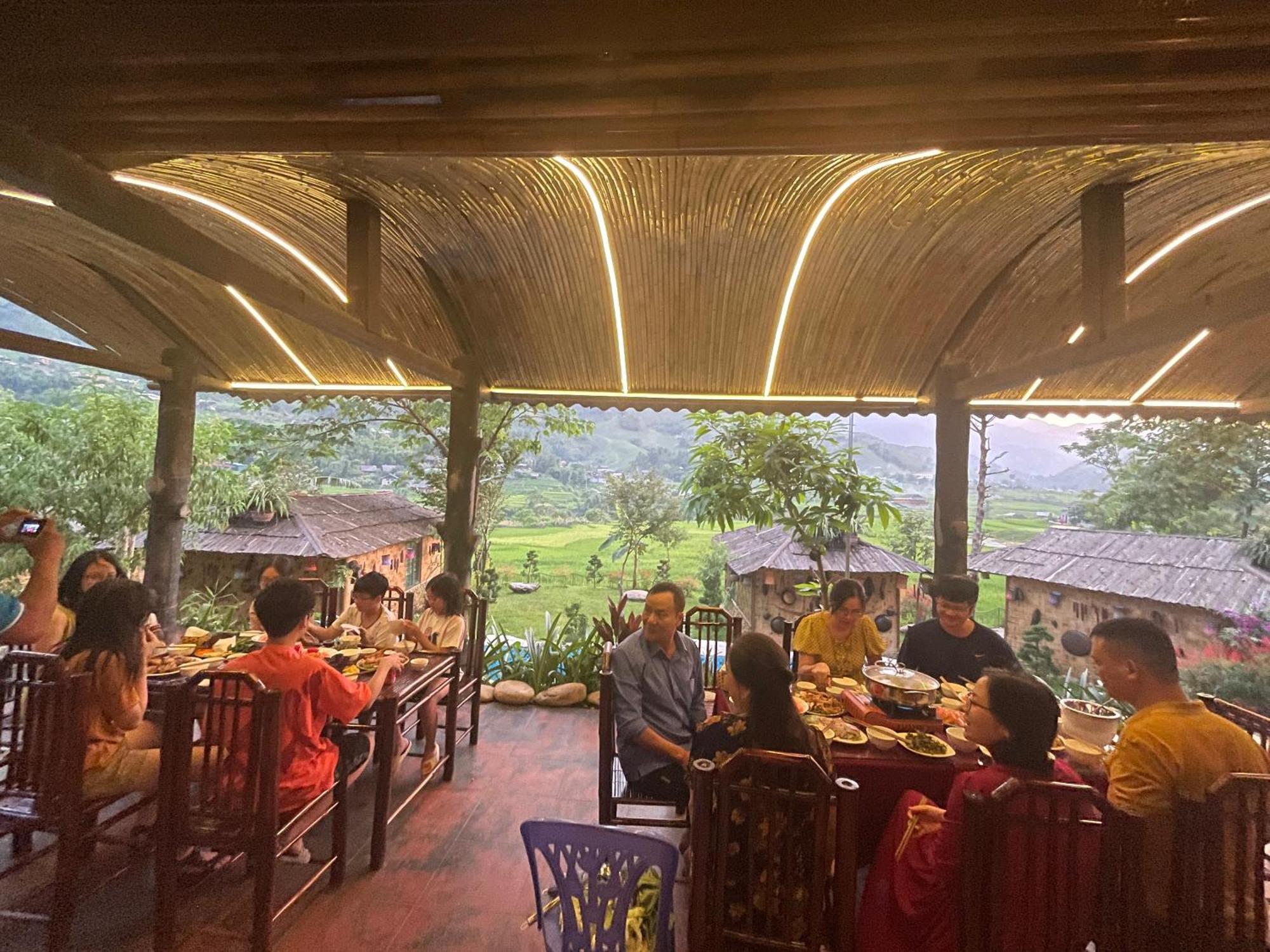 Gasthaus Sapa Bamboo Eco Exterior foto