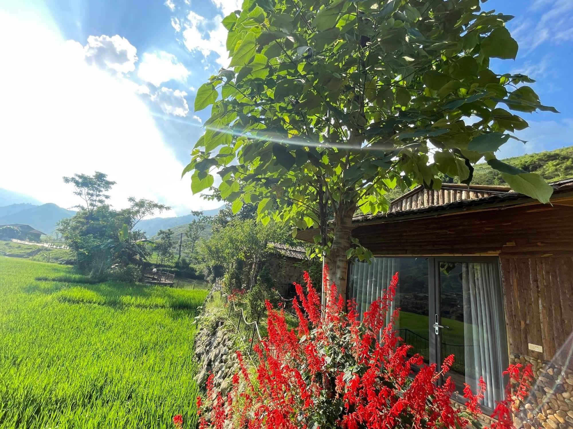 Gasthaus Sapa Bamboo Eco Exterior foto