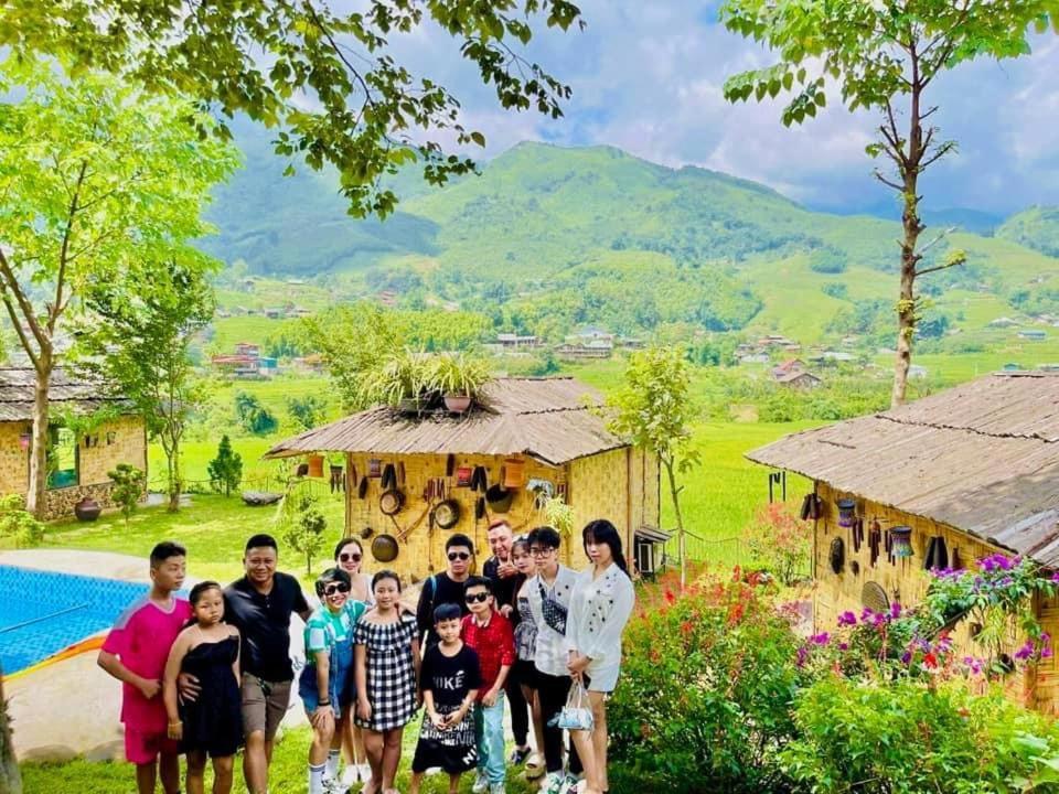 Gasthaus Sapa Bamboo Eco Exterior foto