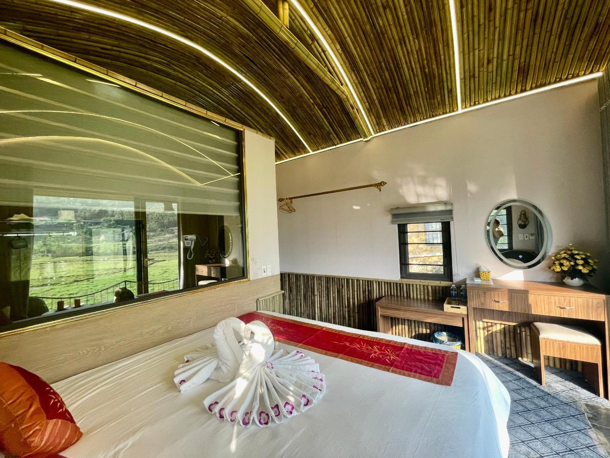 Gasthaus Sapa Bamboo Eco Exterior foto