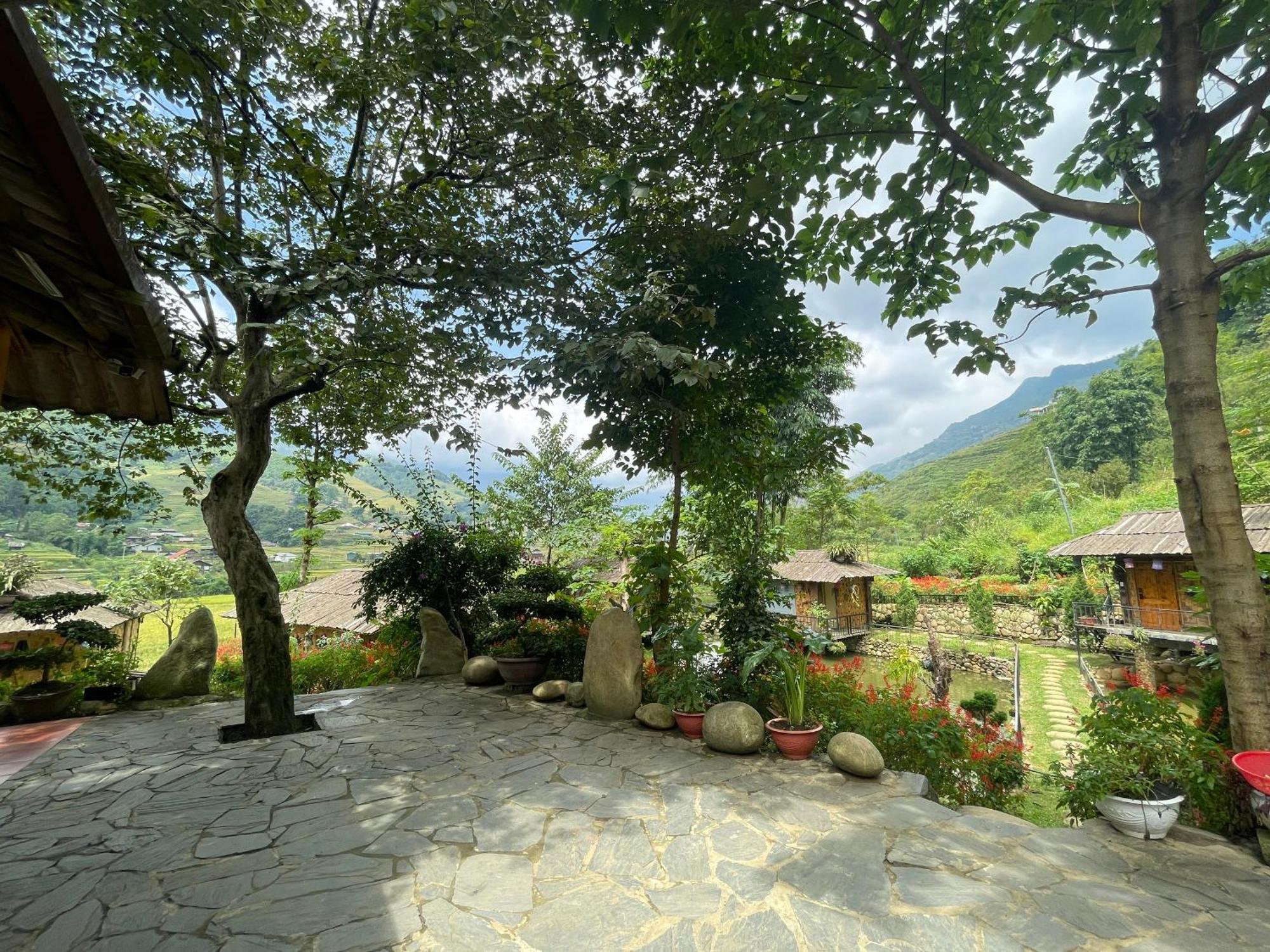 Gasthaus Sapa Bamboo Eco Exterior foto