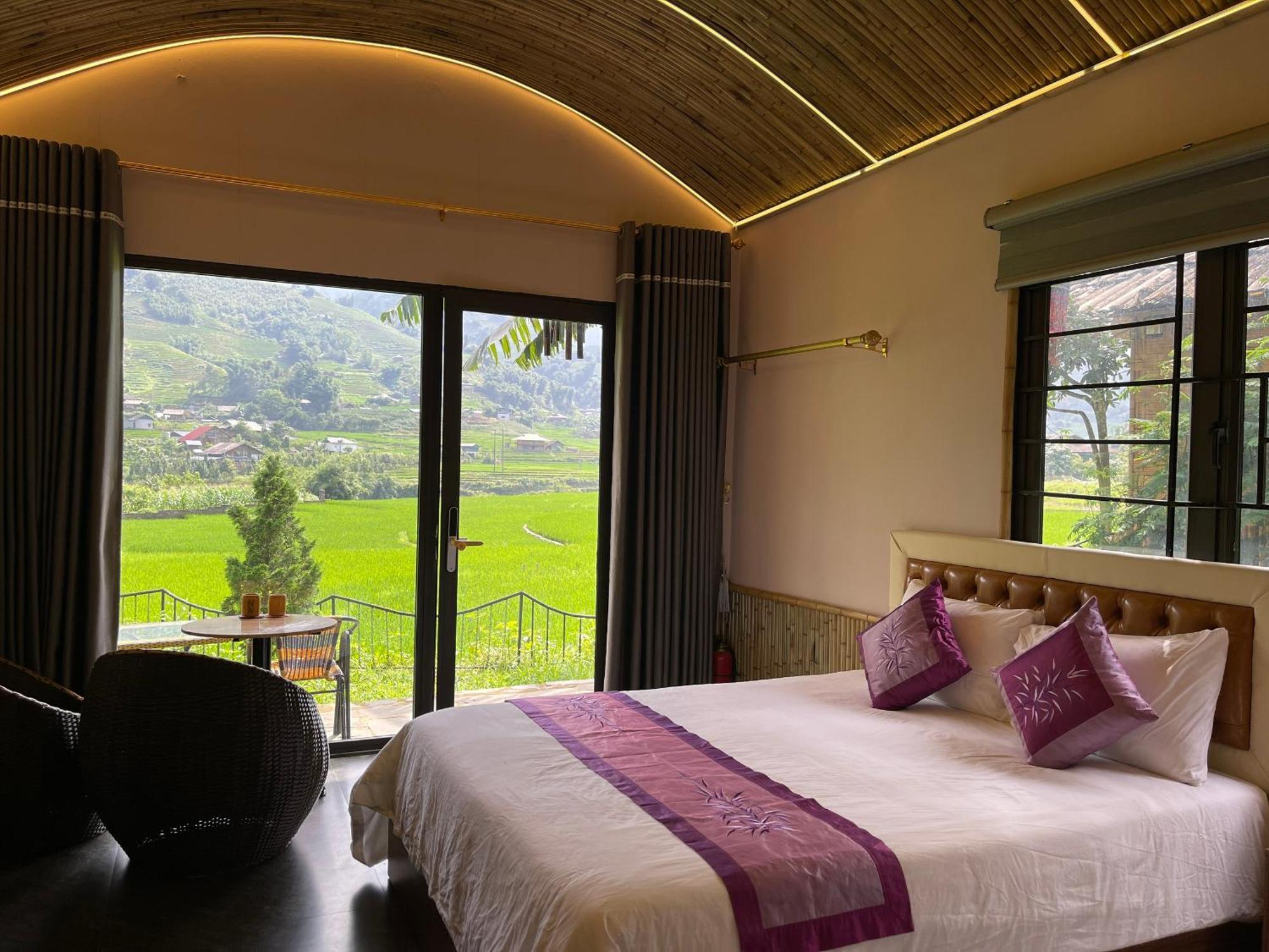 Gasthaus Sapa Bamboo Eco Exterior foto