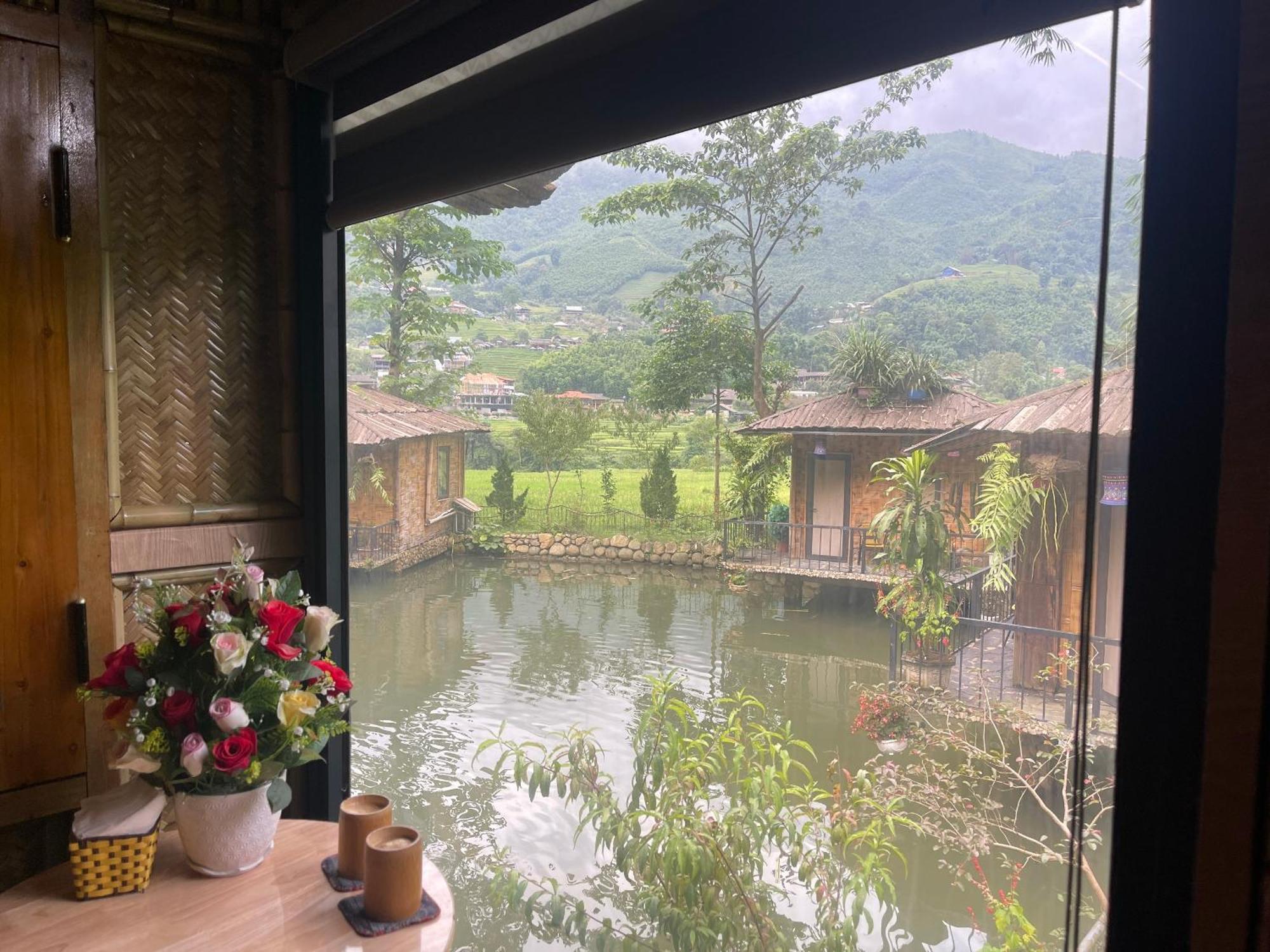 Gasthaus Sapa Bamboo Eco Exterior foto