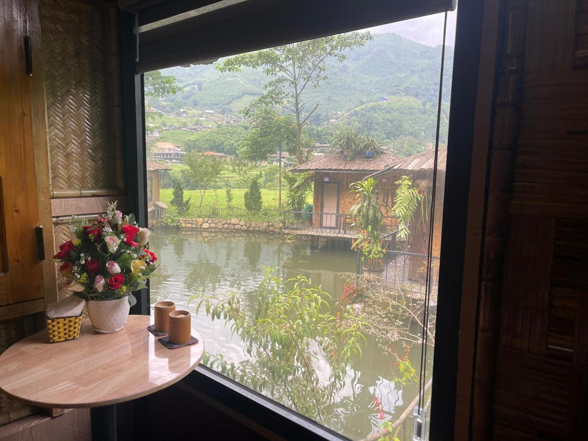 Gasthaus Sapa Bamboo Eco Exterior foto