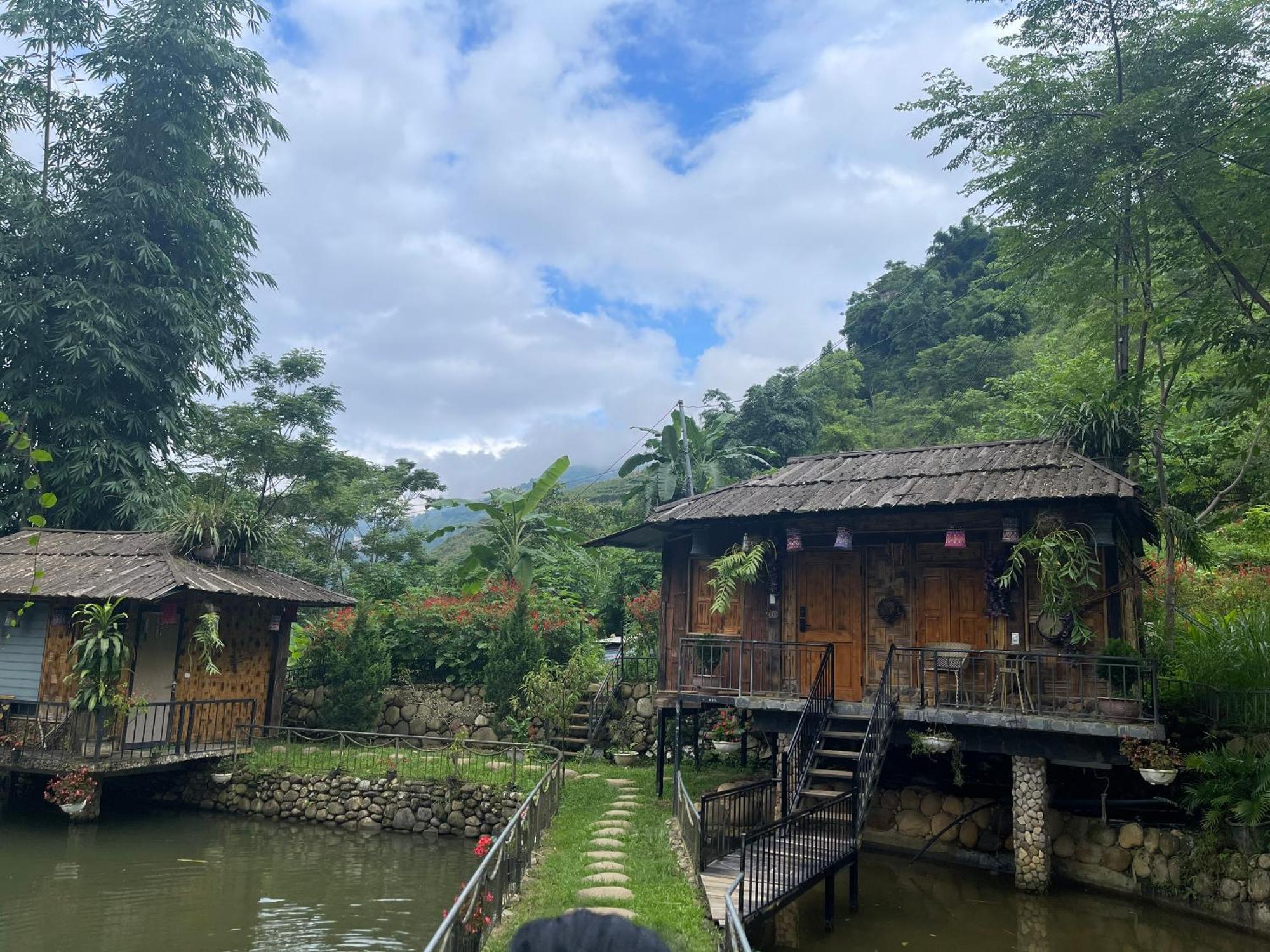 Gasthaus Sapa Bamboo Eco Exterior foto